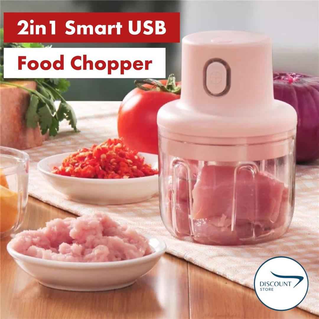 USB Rechargeable Mini Food Chopper | Multi-Function Kitchen Helper